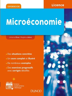 cover image of Microéconomie